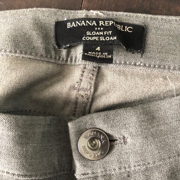 Banana Republic Sloan Fit Grey Jeans - Picture 3 of 8